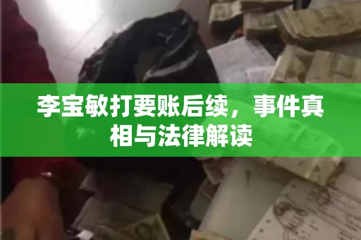 李宝敏打要账后续，事件真相与法律解读