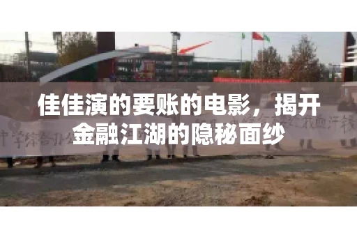 佳佳演的要账的电影，揭开金融江湖的隐秘面纱