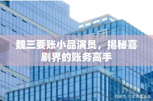 魏三要账小品演员，揭秘喜剧界的账务高手