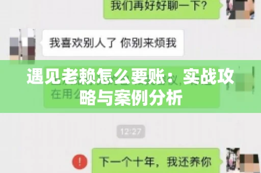遇见老赖怎么要账：实战攻略与案例分析