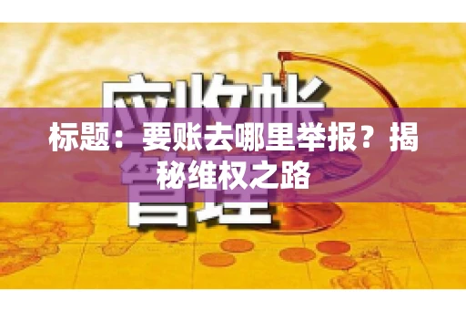 标题：要账去哪里举报？揭秘维权之路