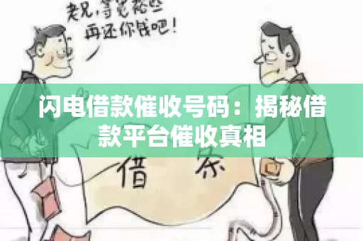 闪电借款催收号码：揭秘借款平台催收真相