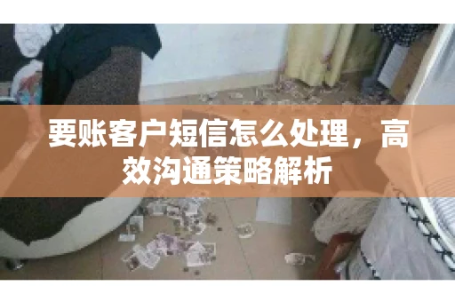 要账客户短信怎么处理,高效沟通策略解析 要账客户短信怎么处理,高效沟通策略解析